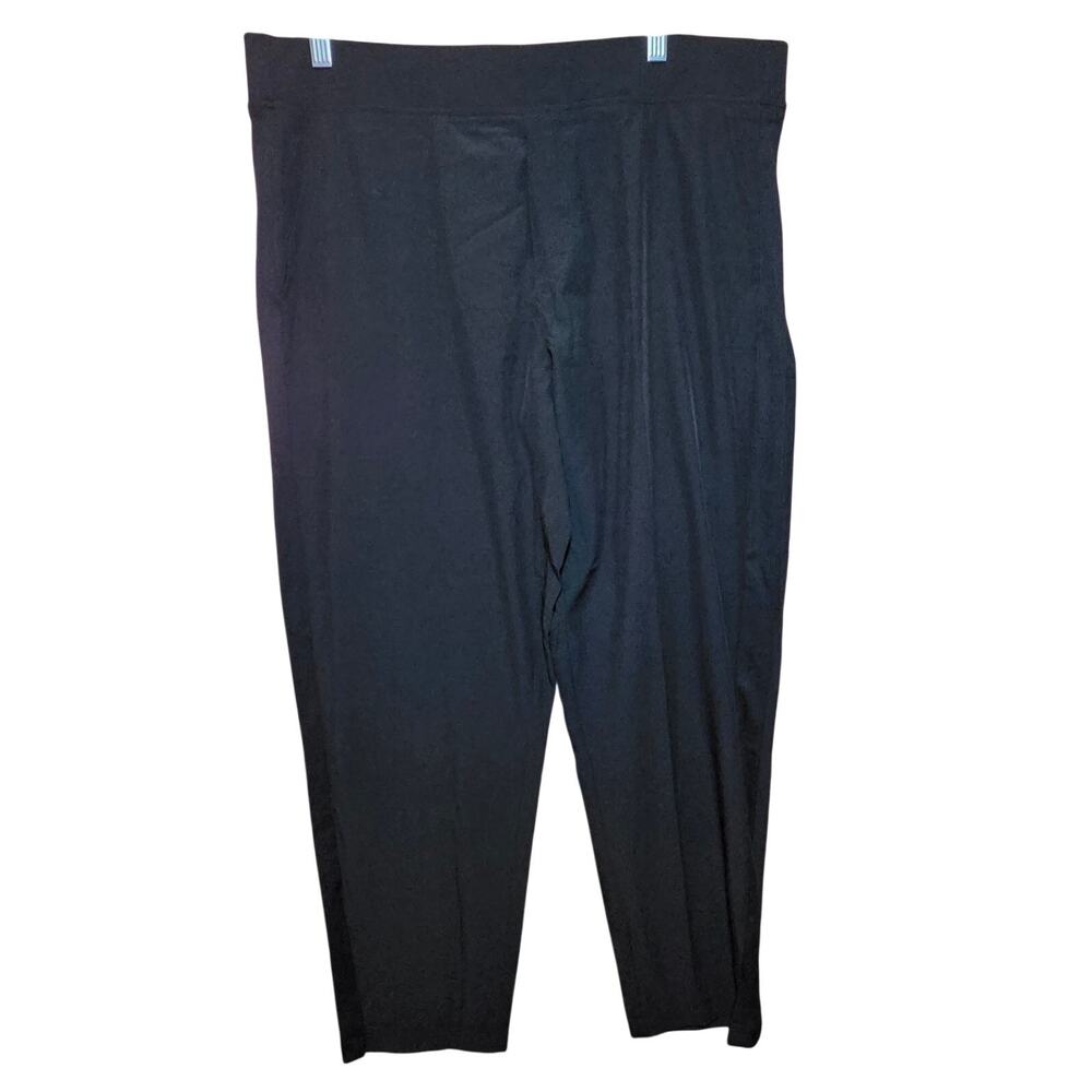 Black Pull On Dress Pants with Pockets Size Large